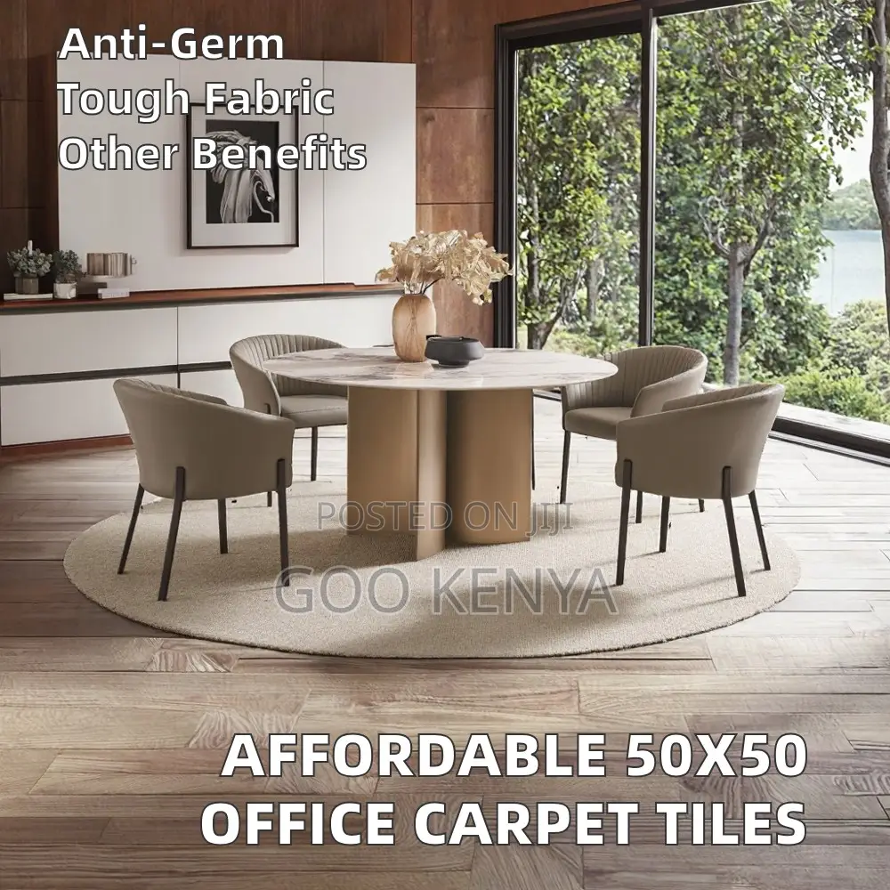 Home Table; Modern Round Dining Table – Compact Design
