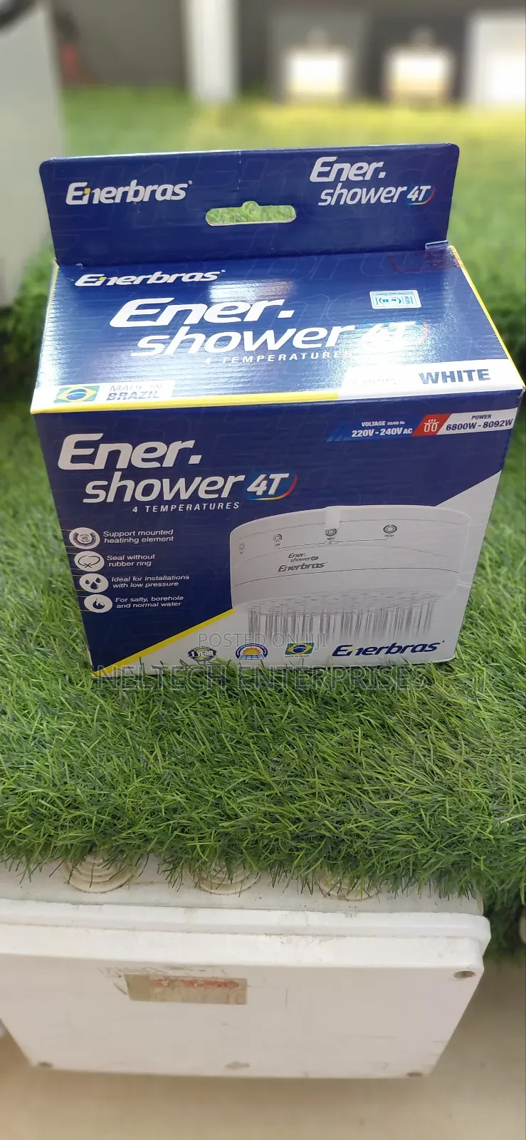 Ener-Brass 4t Shower Head