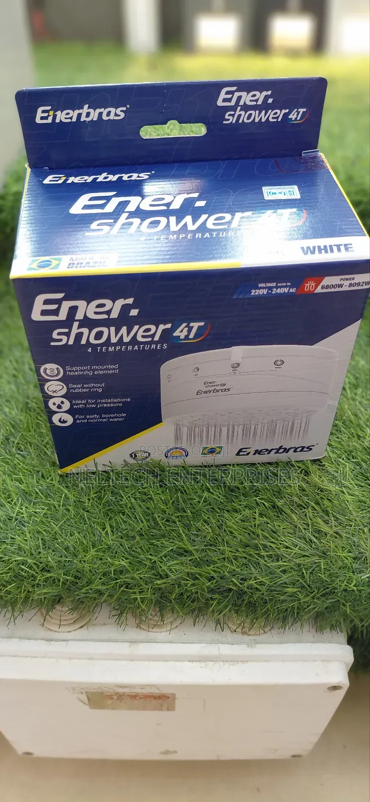 Ener-Brass 4t Shower Head