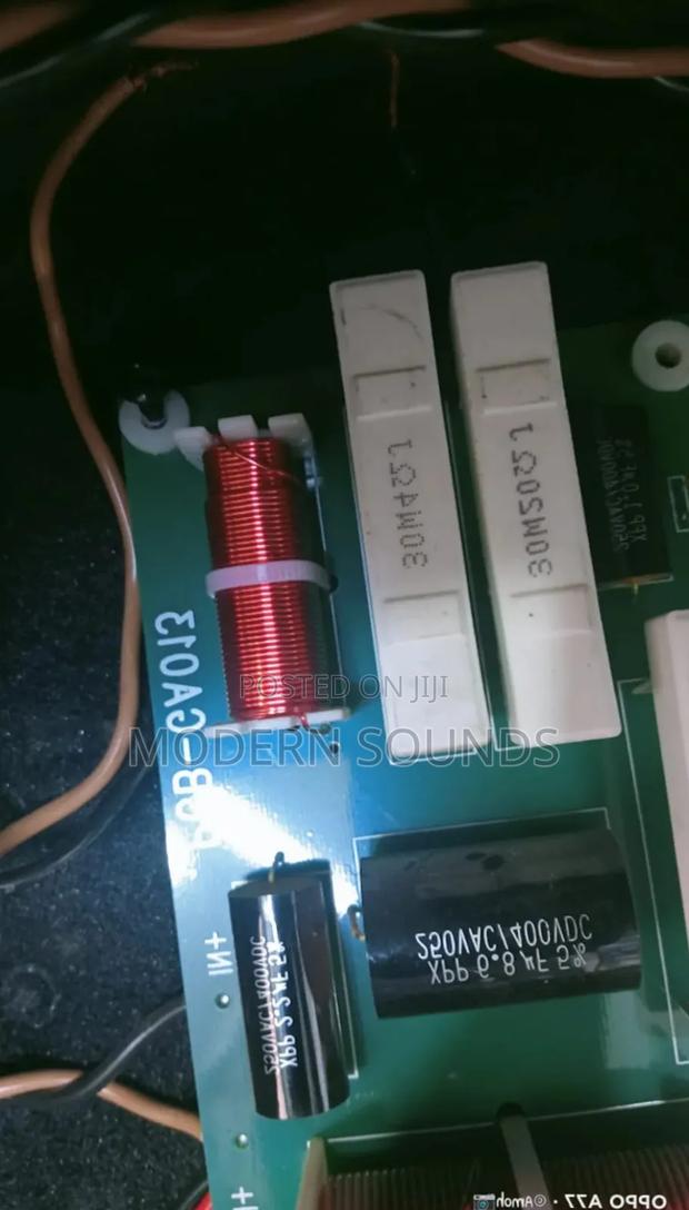 2-Way Passive Loudspeaker Crossover Network - main view