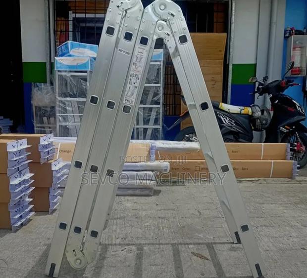 Heavy Duty 4×4 Aluminium Foldable Ladder