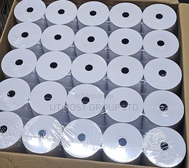 Premium 80x80 Thermal Paper Rolls Carton of 50