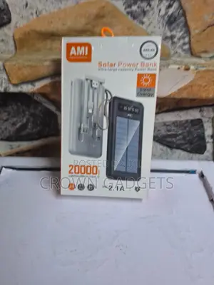 Ami Am-26 20000mah Solar Power Bank, Ami Am-26 Solar Power Bank