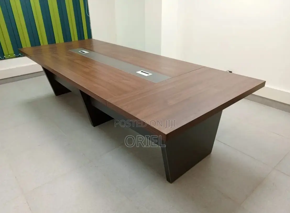 Conference Table; Gucca Corporate Meeting Table With Power Data Ports