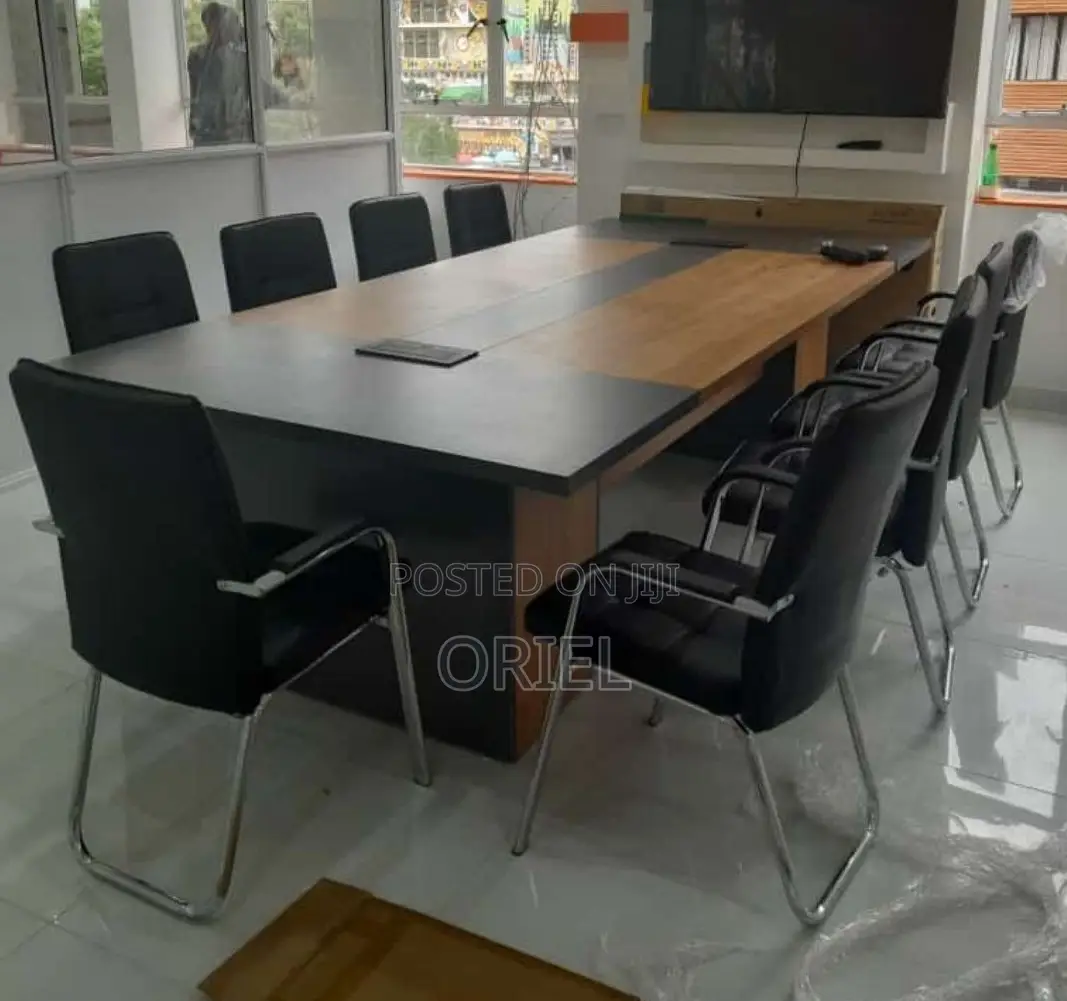 Conference Table; Gucca Corporate Meeting Table With Power Data Ports