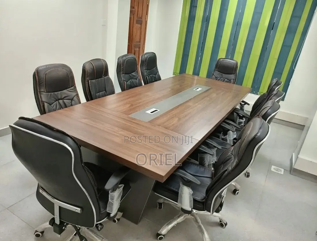 Conference Table; Gucca Corporate Meeting Table With Power Data Ports
