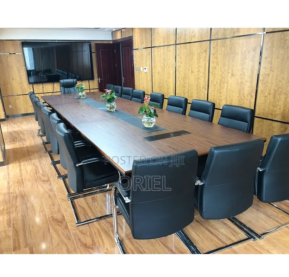 Conference Table; Gucca Corporate Meeting Table With Power Data Ports