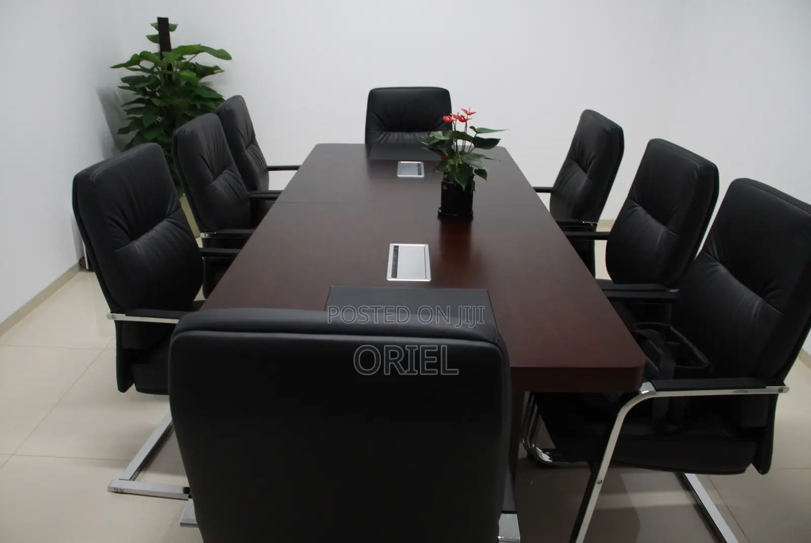 Conference Table; Gucca Corporate Meeting Table With Power Data Ports