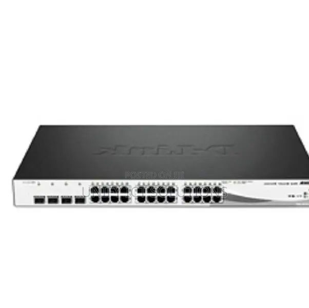 D-Link 26-Port Gigabit Smart Managed Poe+ Switch With 24 Poe+ Ports