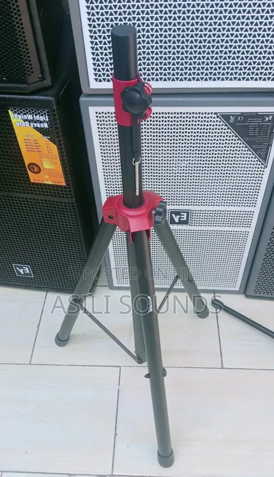 Milwaukee Heavy-Duty, Adjustable Tripod Speaker Stand