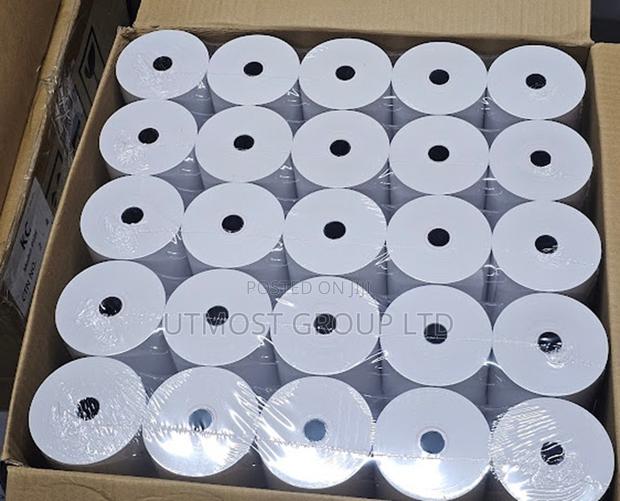 Heavy Duty Pos Thermal Paper 80x80 50 Rolls
