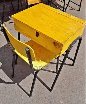 School Furniture; Classroom Learning Desk and Seat Set