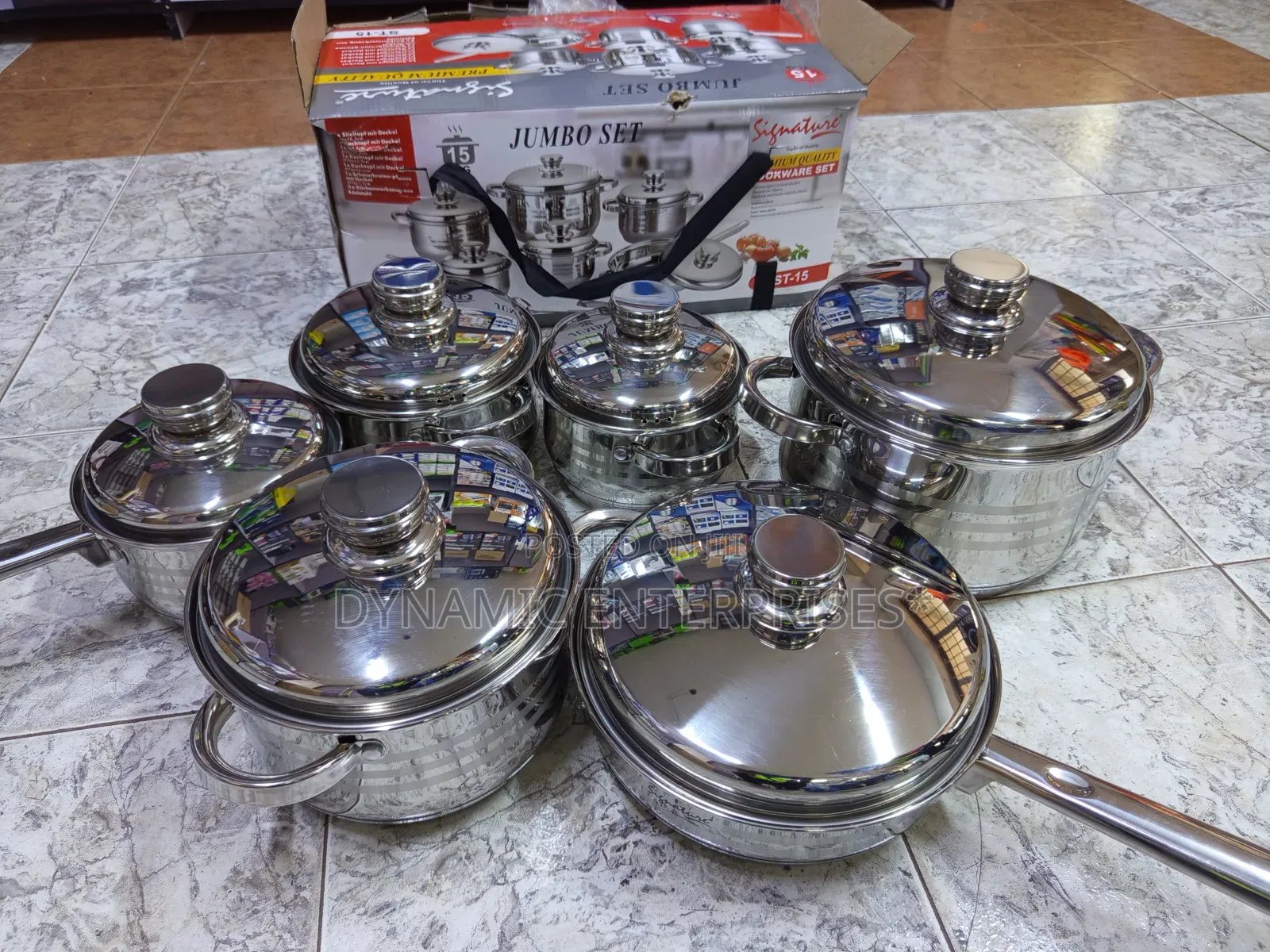 Signature 15pcs Cookware Set