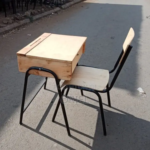 School Furniture; Classroom Learning Desk and Seat Set