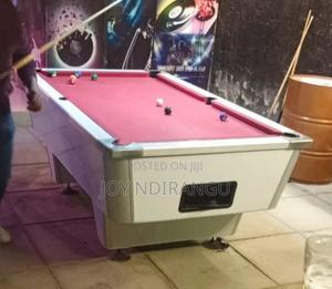 Marble Top Pool Table - main view