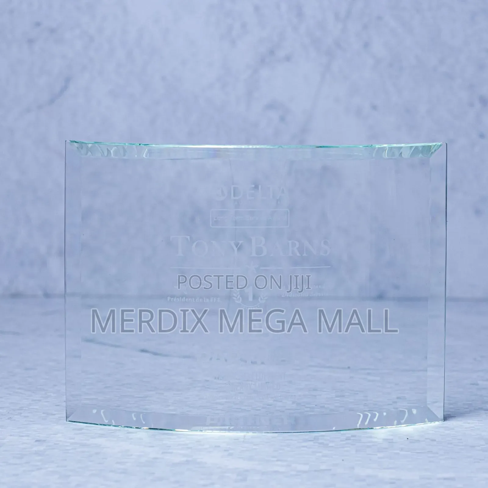 Crystal Curved Glass Award Plaque
, Awards