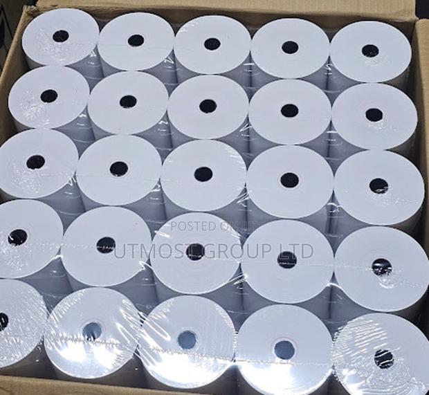 80mm Cash Register Thermal Rolls 50 Pack