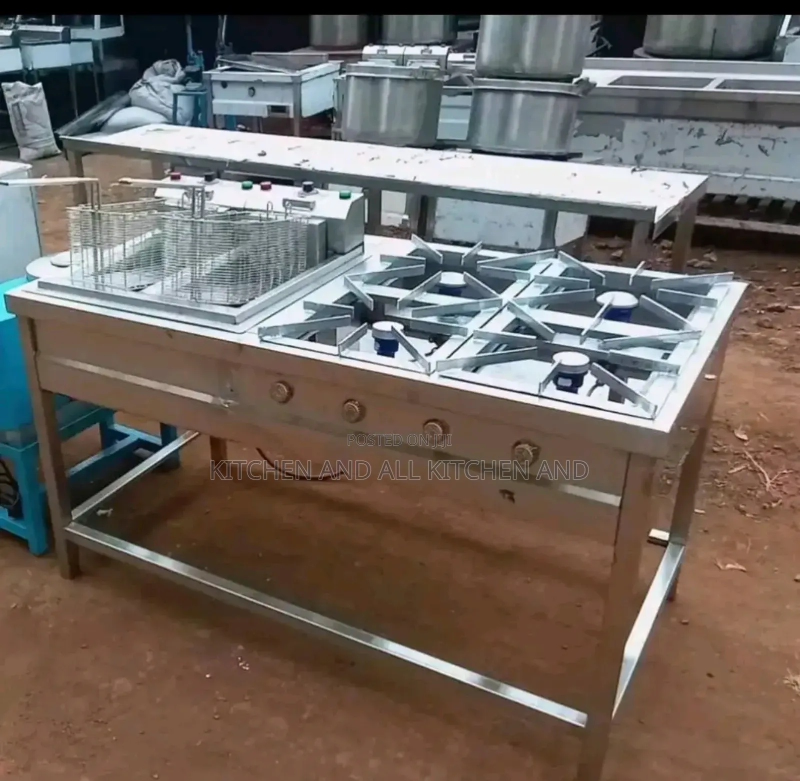 Commercial Combined Cooking Range