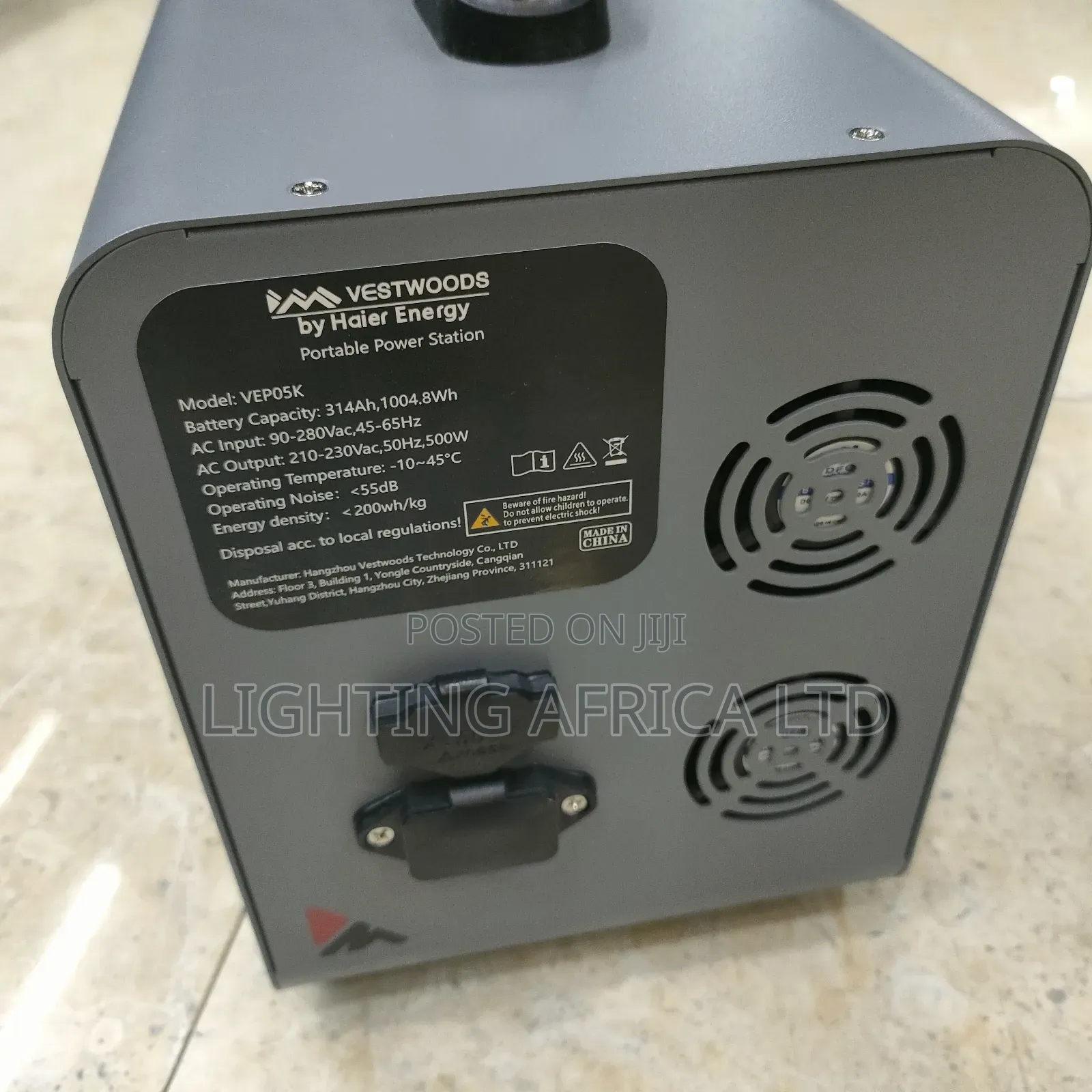 1kwh - 500w 3 in 1 Office - Home Backup Battery - 300w Solar Panel