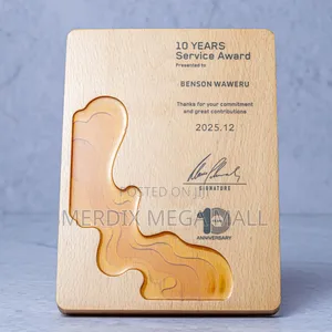 Wooden Trophy Award , Awards