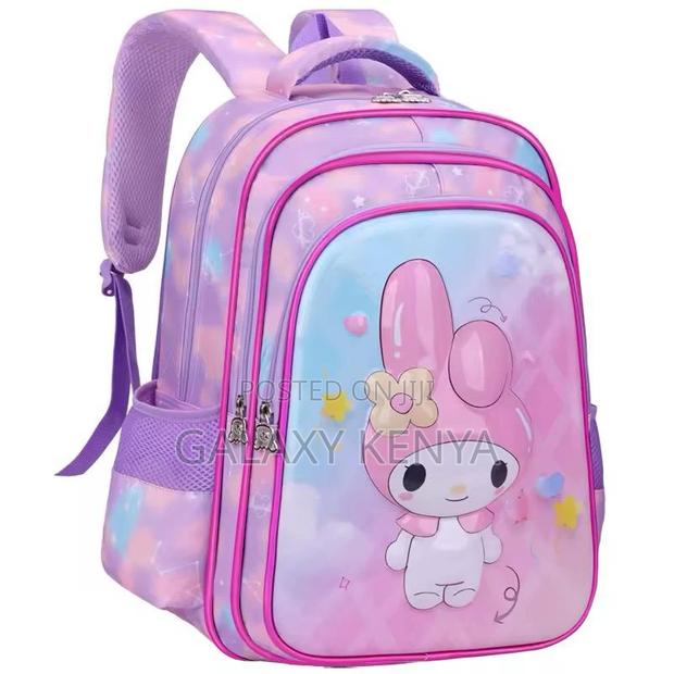 Cartoon Themed School Backpack/School Bags With Multiple Compartments - thumbnail 3
