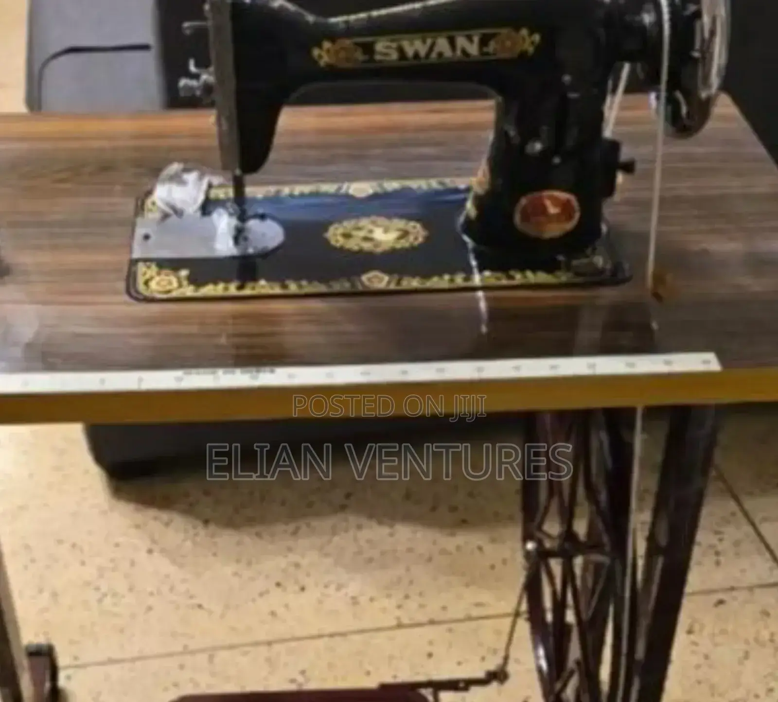 Affordable Swan Sewing Machine Complete