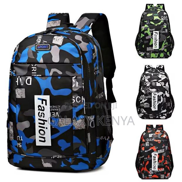 Trendy Camouflage Waterproof Backpack / School Bags