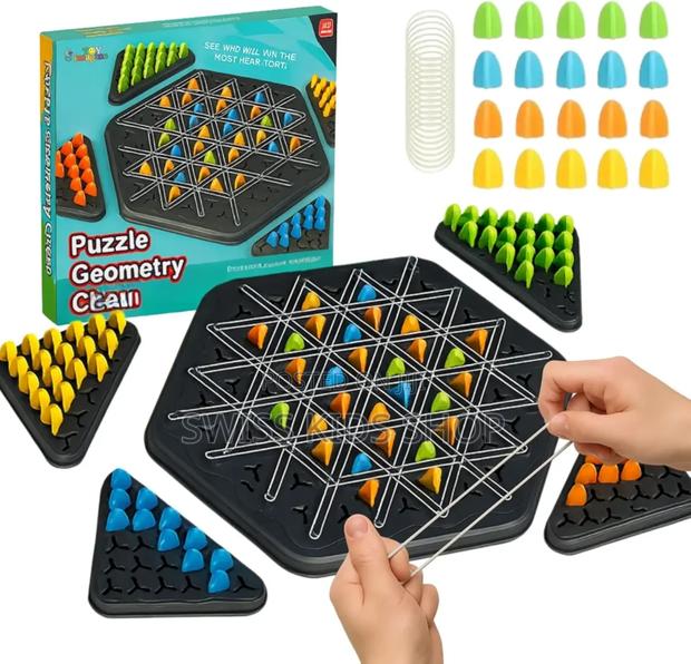 Linkage Geometry Game / Triangle Chain Game - main view