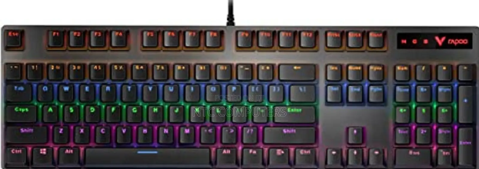 Rapoo V500 Pro Wired Usb Mechanical Gaming Keyboard