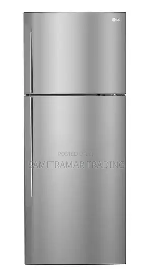 Gl-C652hlcm Lg 2-Doors 438-Liter, Silver-Finish Top-Mount Fridge
