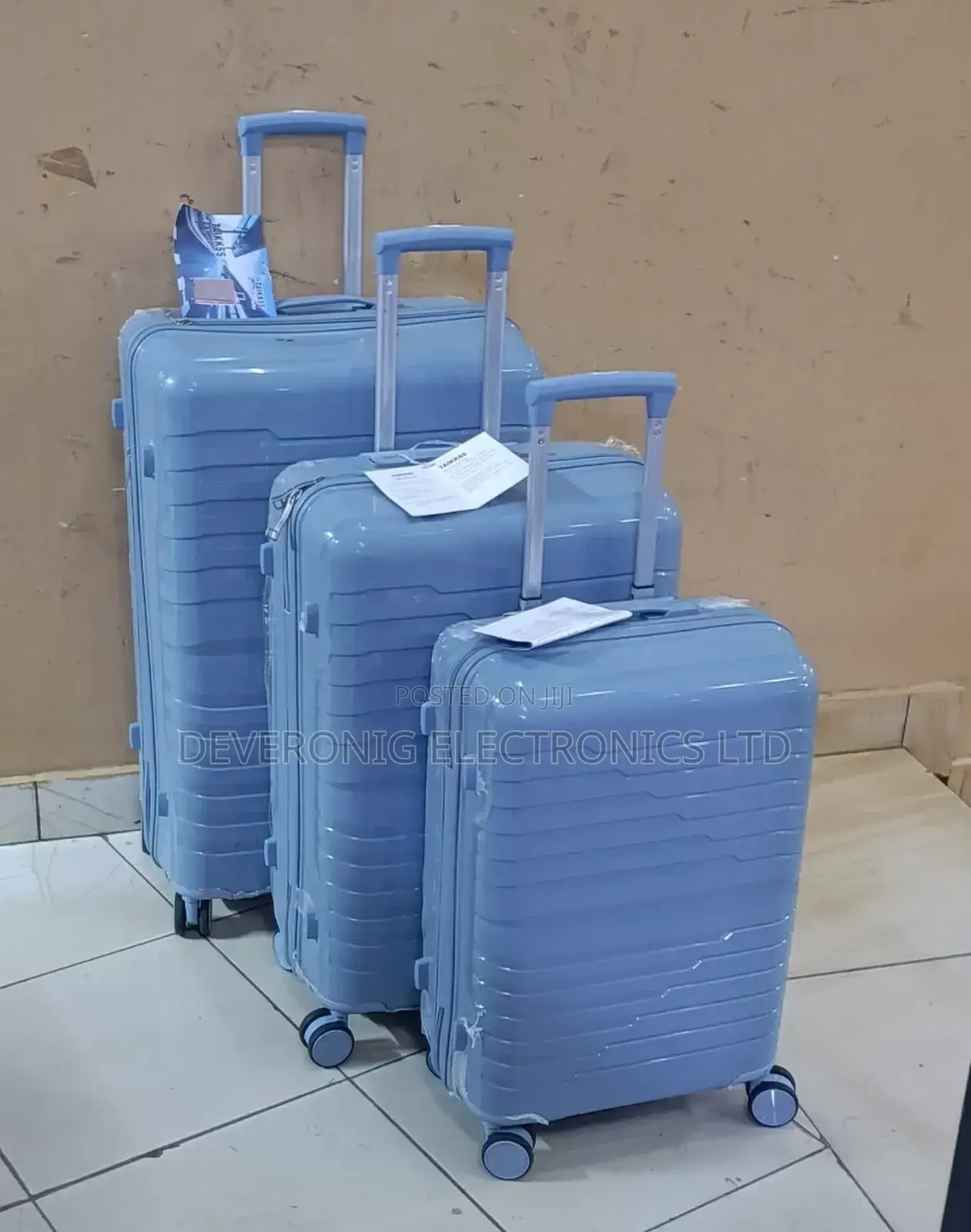 Fashion 4 in 1 Unbreakble Laxurious Rubber Suitcase Briefcase