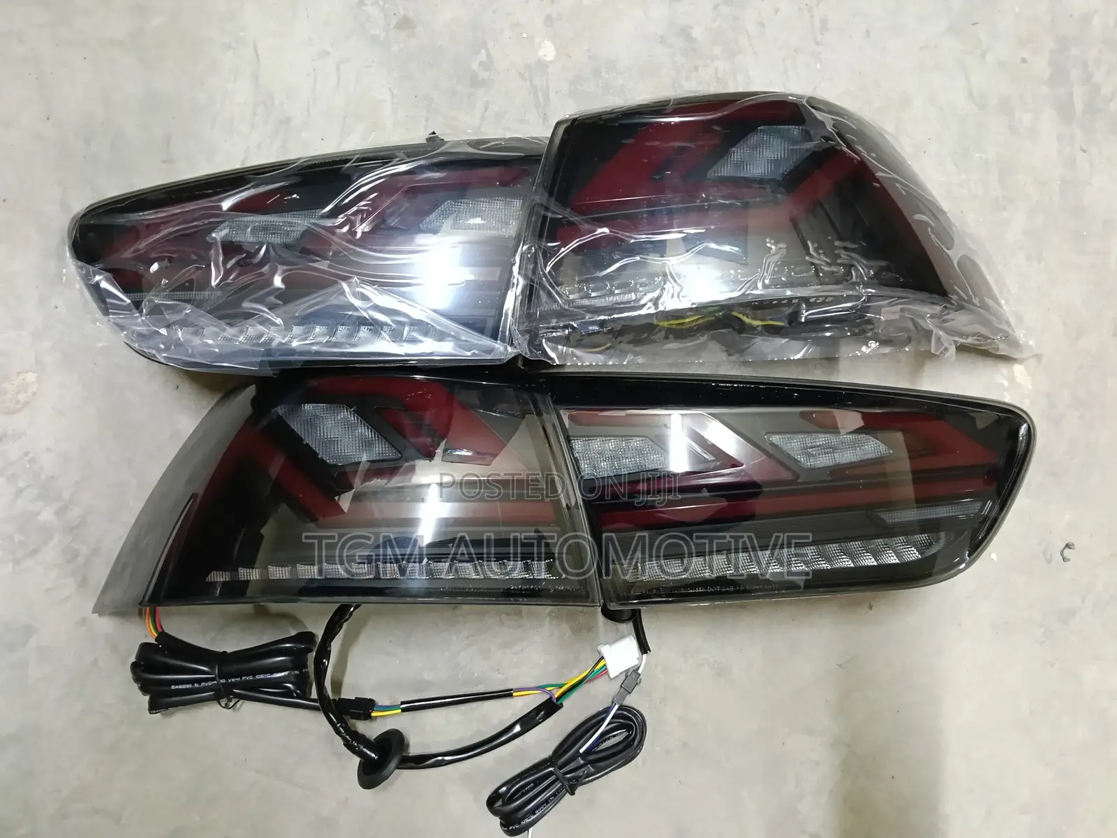 Mitsubishi Lancer (2008-2018) Tail Lamps Smoked After Market
