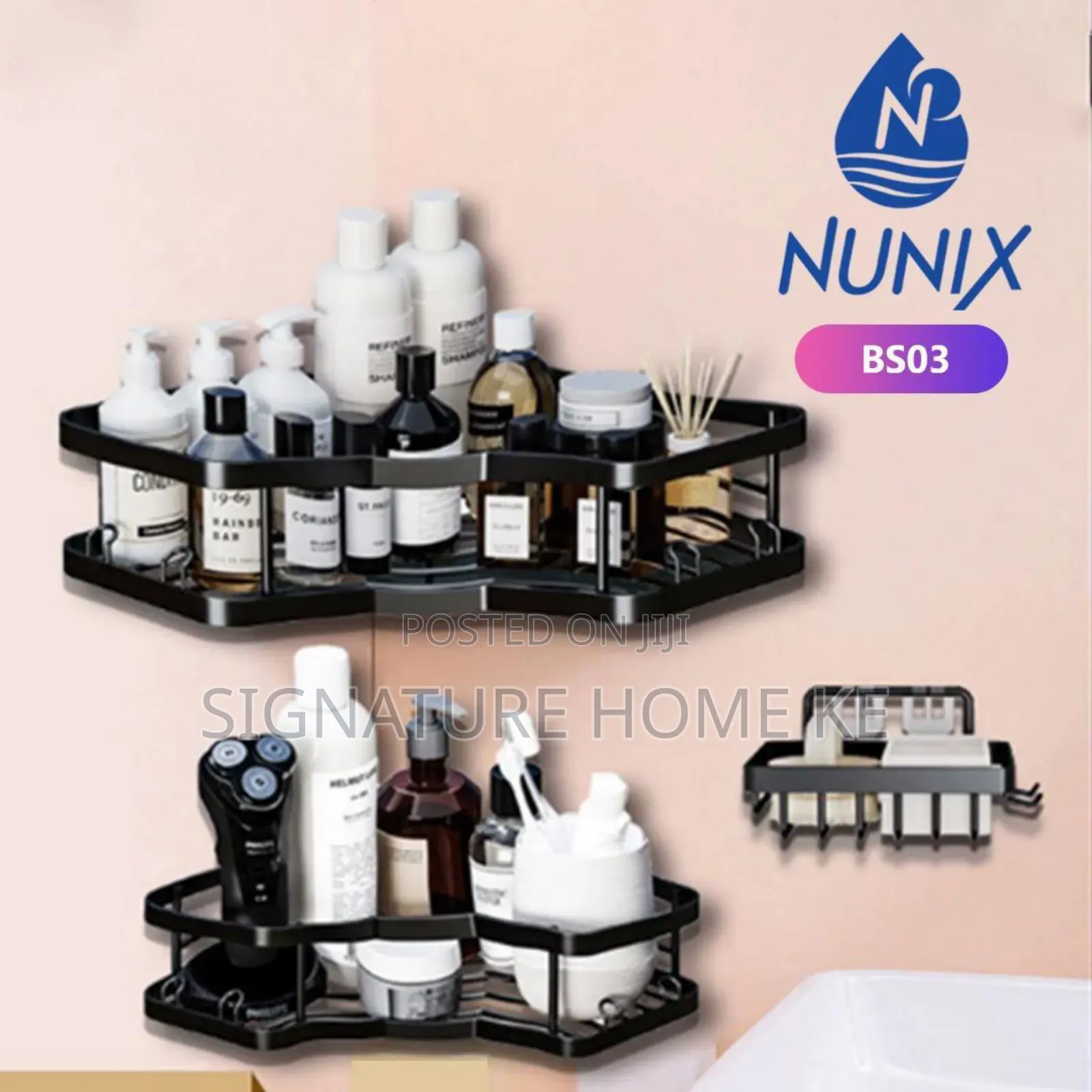 3pcs Bathroom Organizer Corner