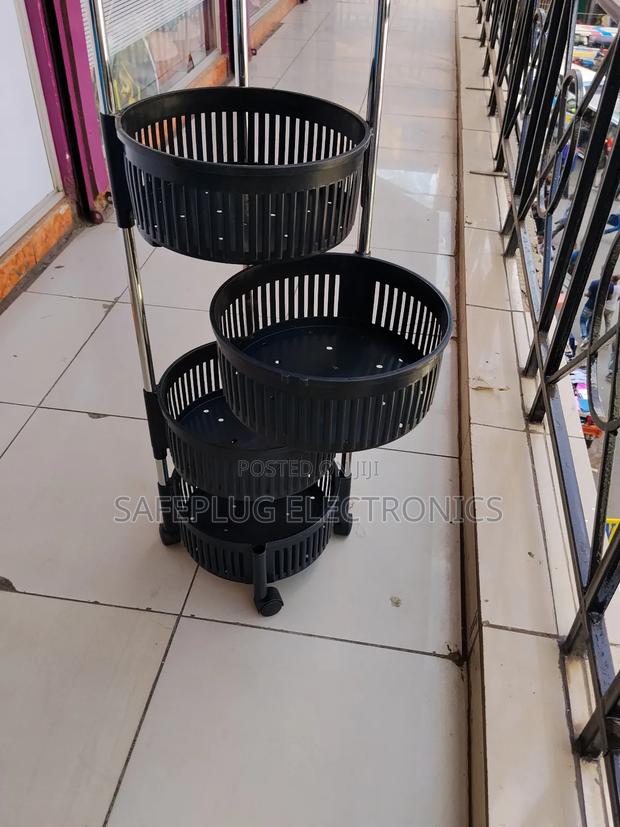 Fruit Rack Keep Fruits Fresh Longer! Ventilated 4-Tier