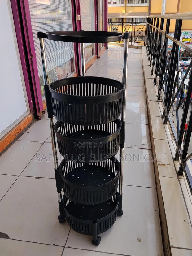 Fruit Rack /Easy Assembly 4-Tier Fruit Stand - Perfect . - main view