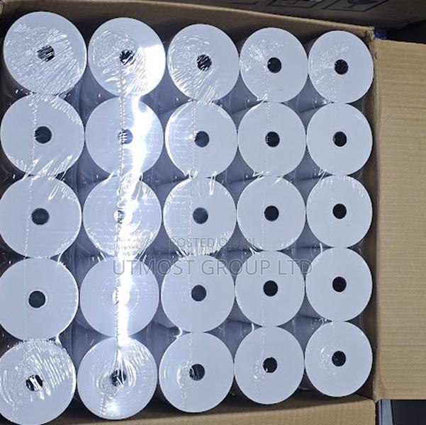 Clear Image Thermal Pos Paper 80x80 50 Rolls - main view