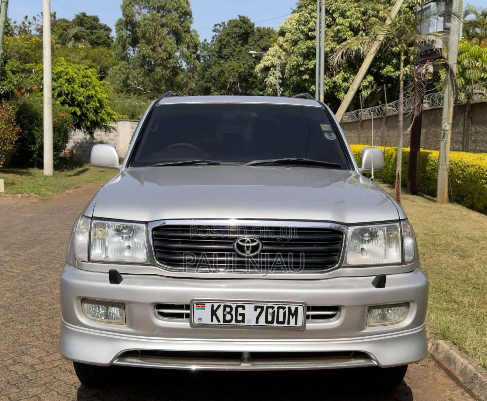 Toyota Land Cruiser Prado 2003 Gray