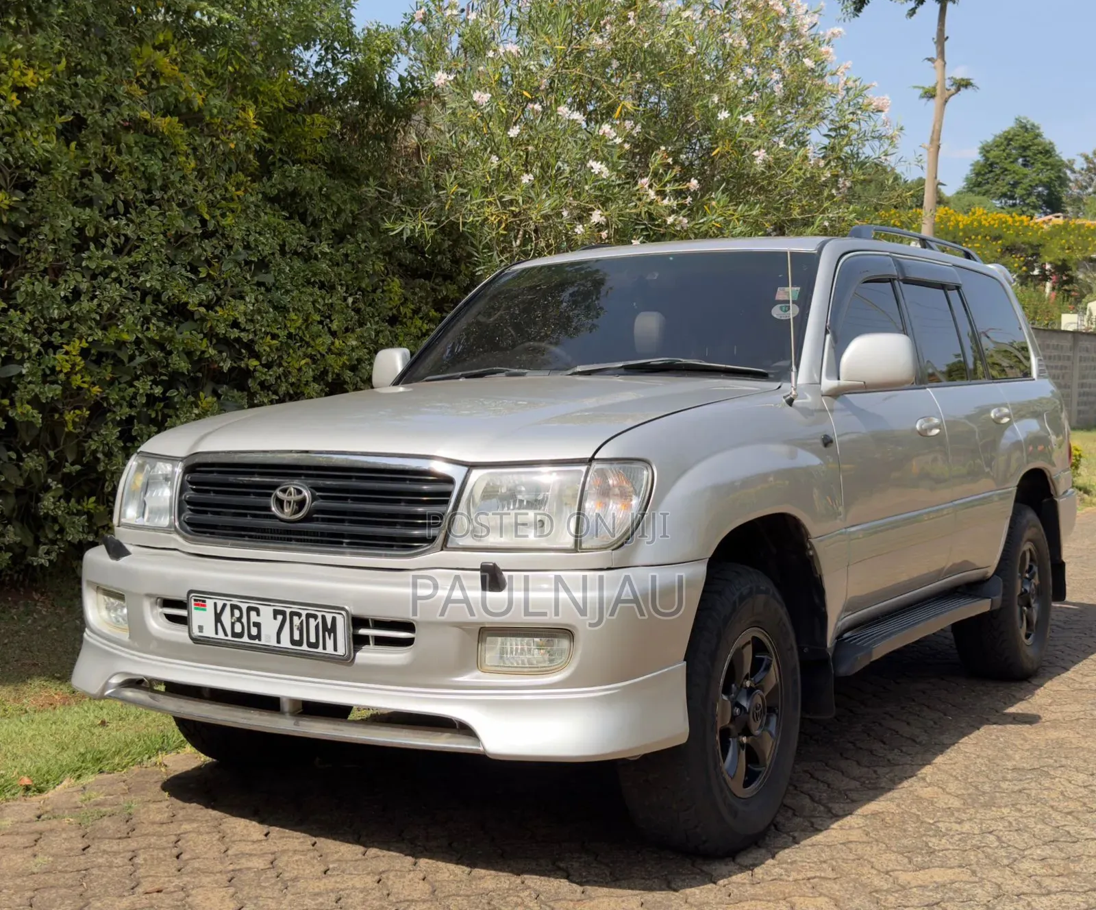 Toyota Land Cruiser Prado 2003 Gray
