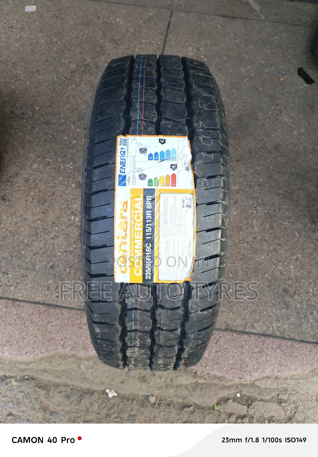 235/65/R16c Centara