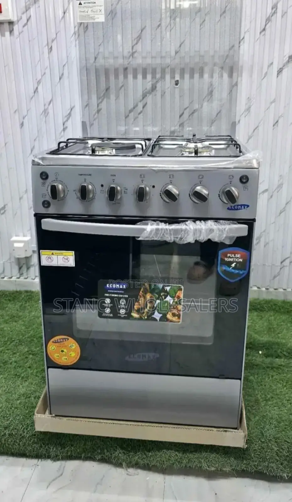 Electric Oven 3+1 Ecomax Gas Cooker