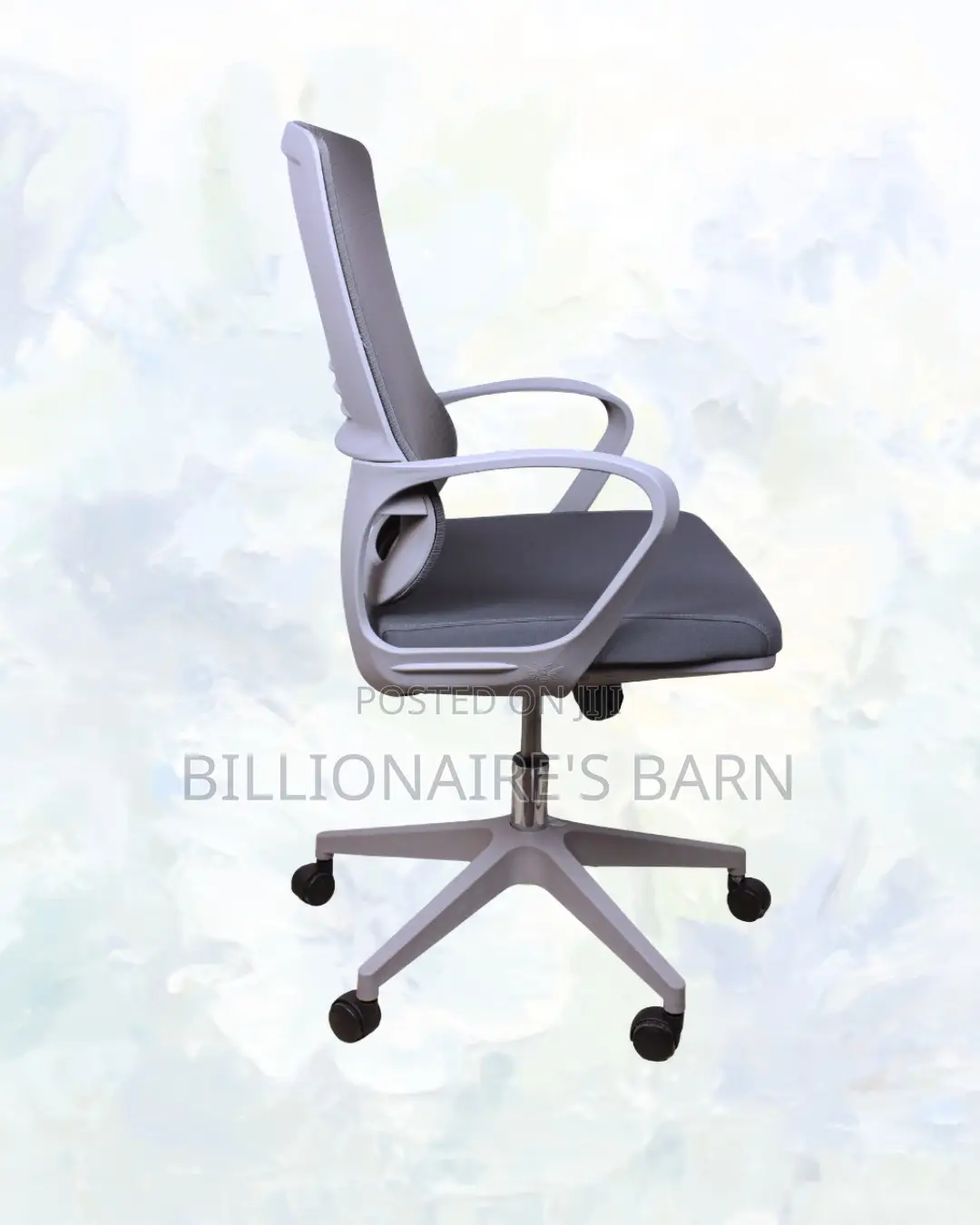 Breathable Mesh Office Chair • Workday Comfort, Lower-Back Support