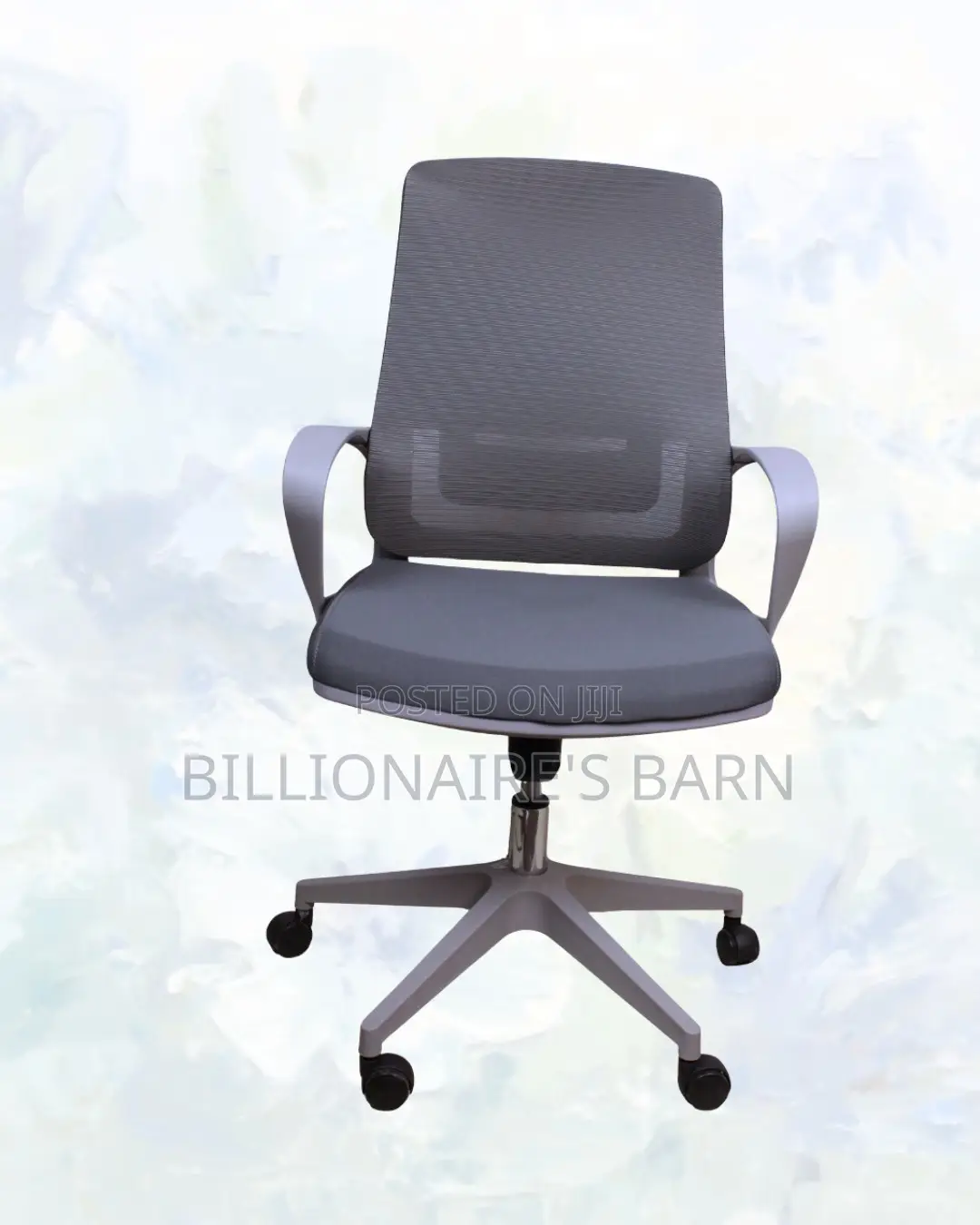 Breathable Mesh Office Chair • Workday Comfort, Lower-Back Support