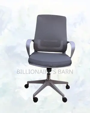 Breathable Mesh Office Chair • Workday Comfort, Lower-Back Support