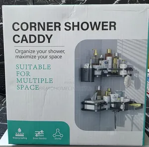 *4pcs Corner Shower Caddy Shelf/Bathroom Organizer*