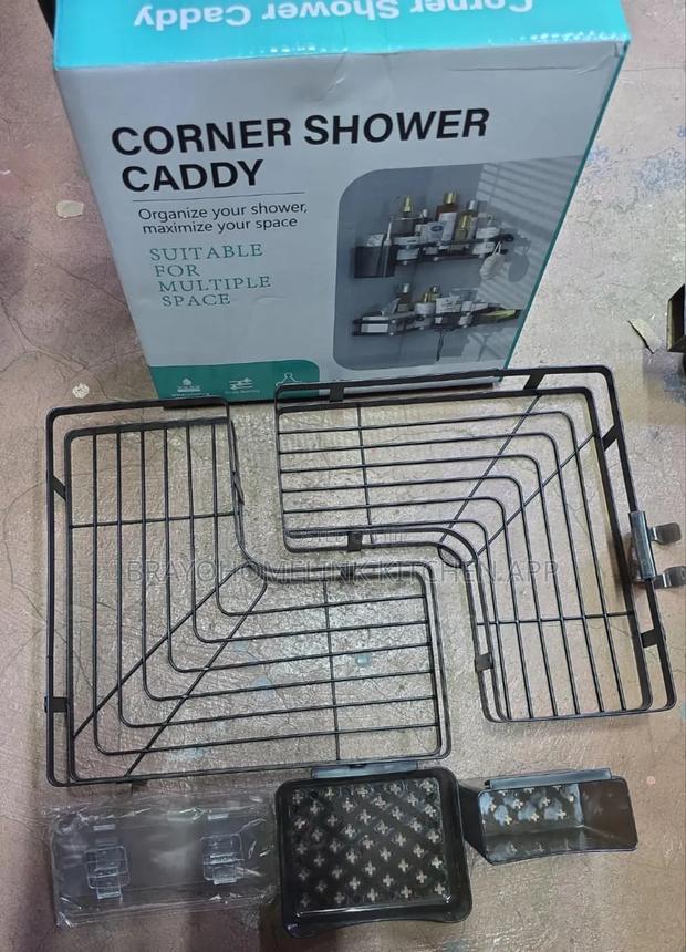 *4pcs Corner Shower Caddy Shelf/Bathroom Organizer* - thumbnail 2