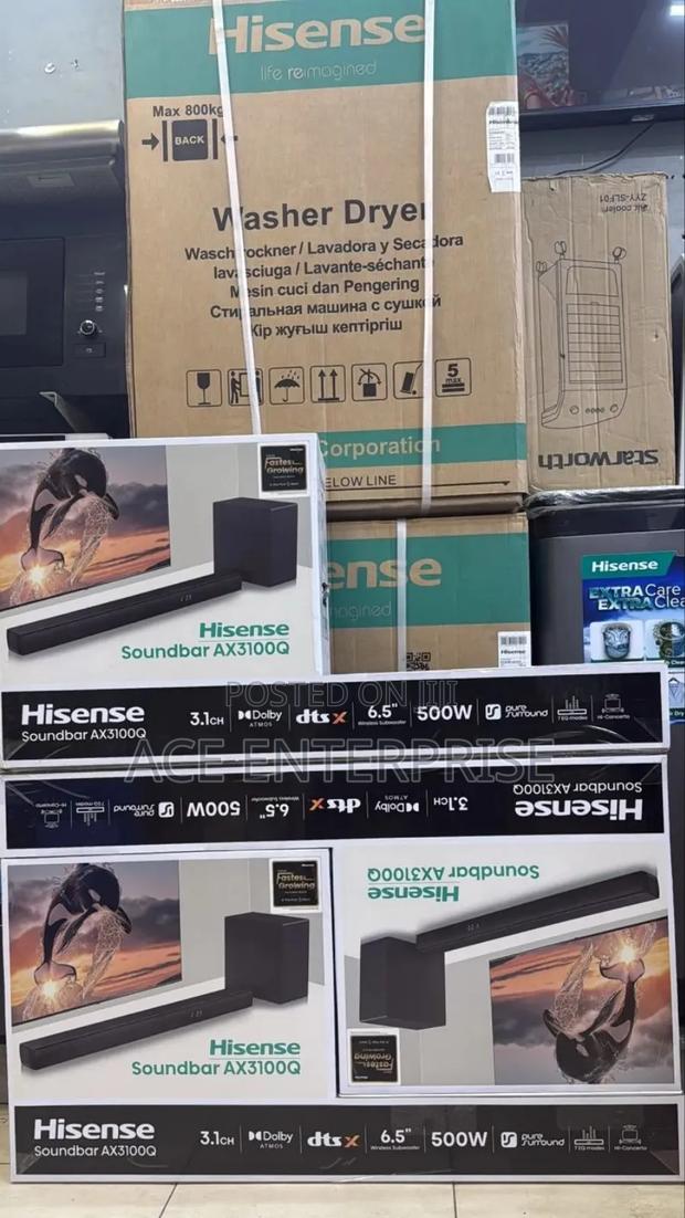 Ax3100q - Hisense 500 Watts, 6.5" Soundbar Speaker System - 3.1ch - main view