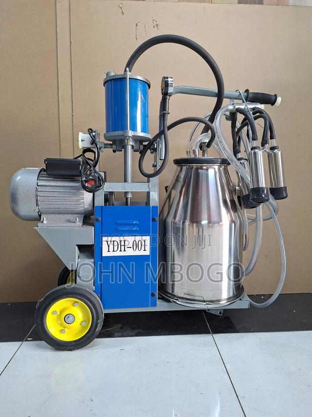 Single Drum Milking Machine - main view