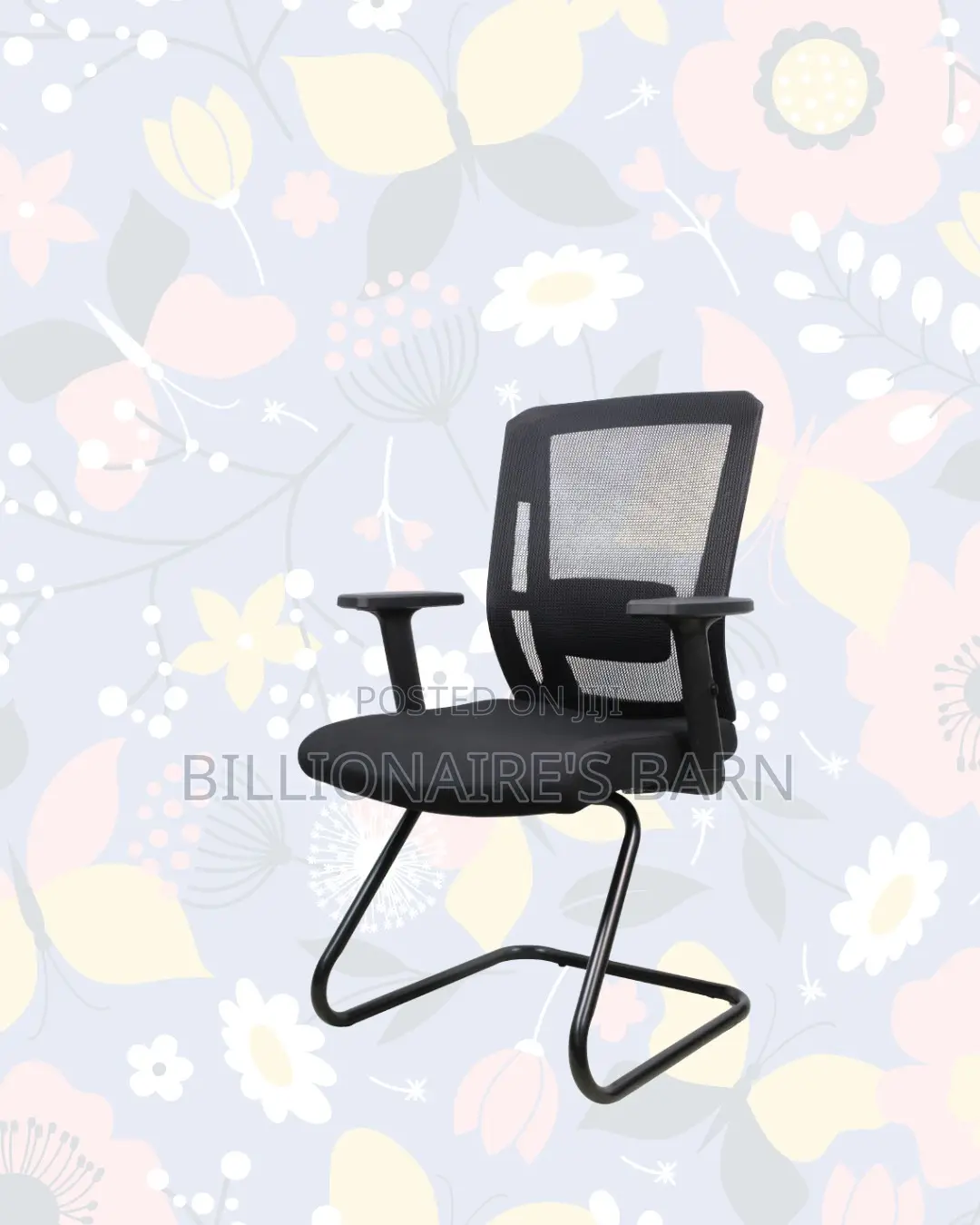 Barn Origin Visitor Chair | Stable Base, Clean Modern Finish