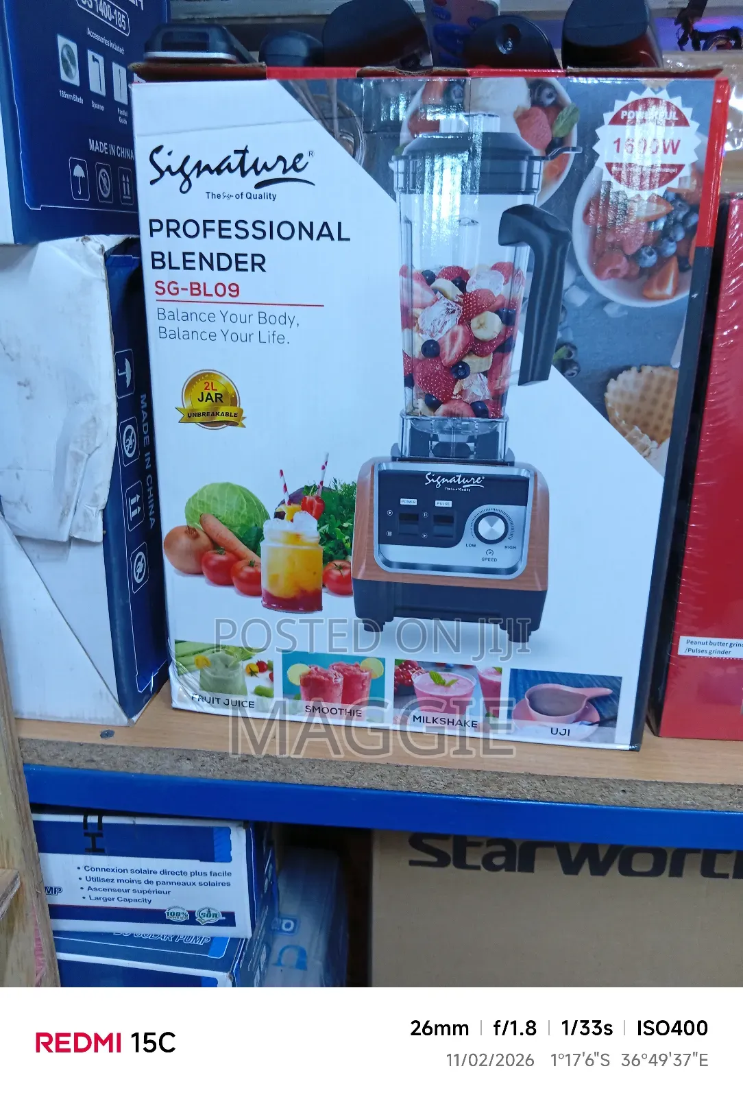 Available Signature Professional Blender 5g-Bl09