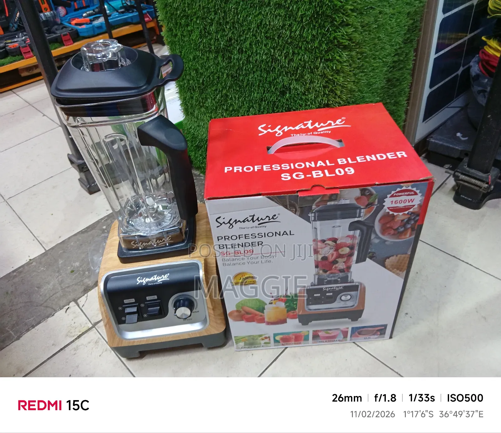 Available Signature Professional Blender 5g-Bl09
